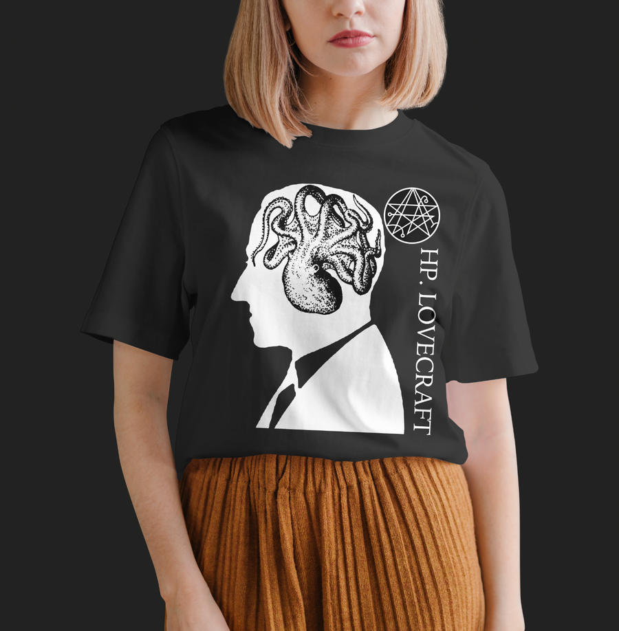 H. P. Lovecraft - Playera de manga corta