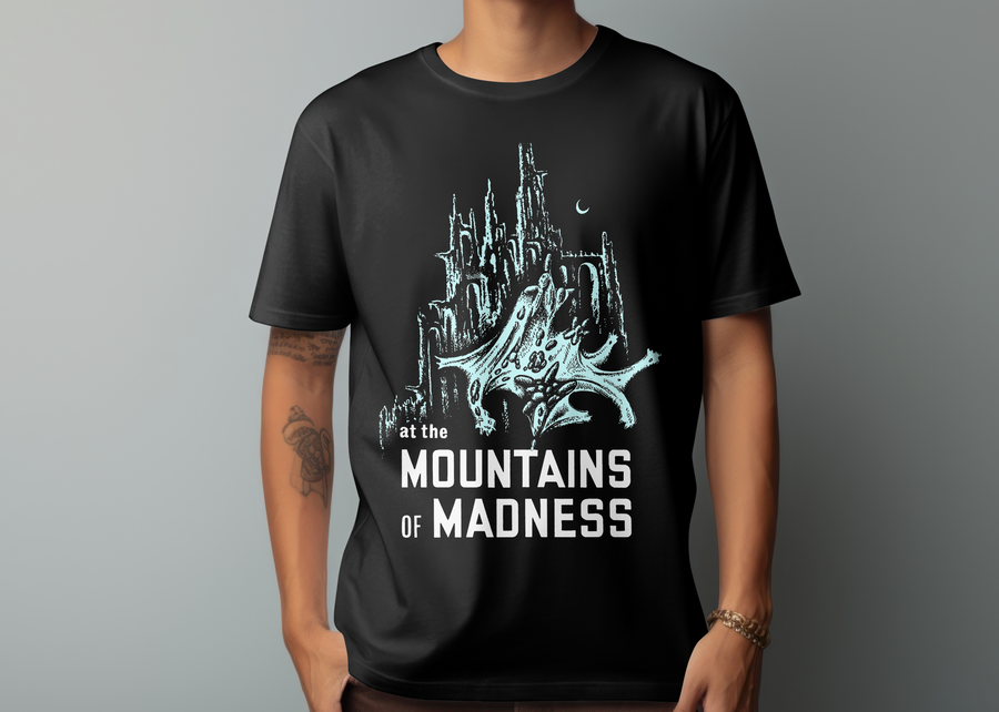 En las Montañas de la Locura, H. P. Lovecraft - Playera de manga corta