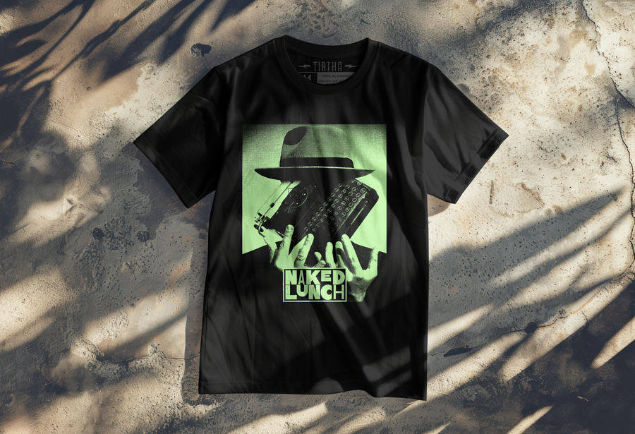 Naked Lunch, William Burroughs - Playera de manga corta