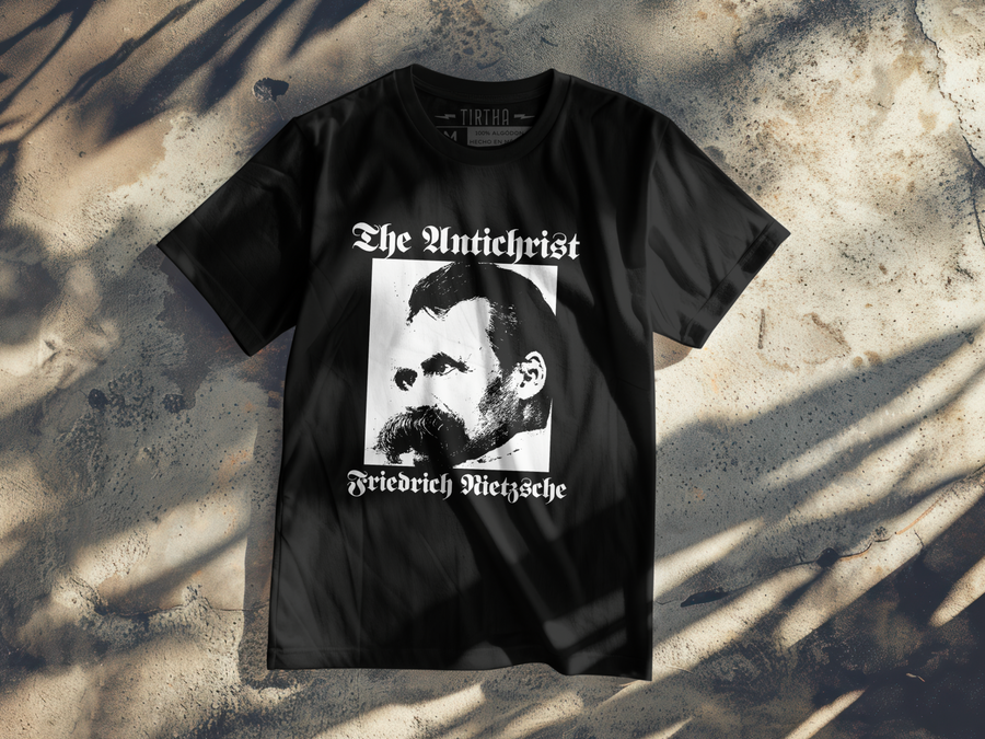 Friedrich Nietzsche, The Antichrist  - Playera de manga corta
