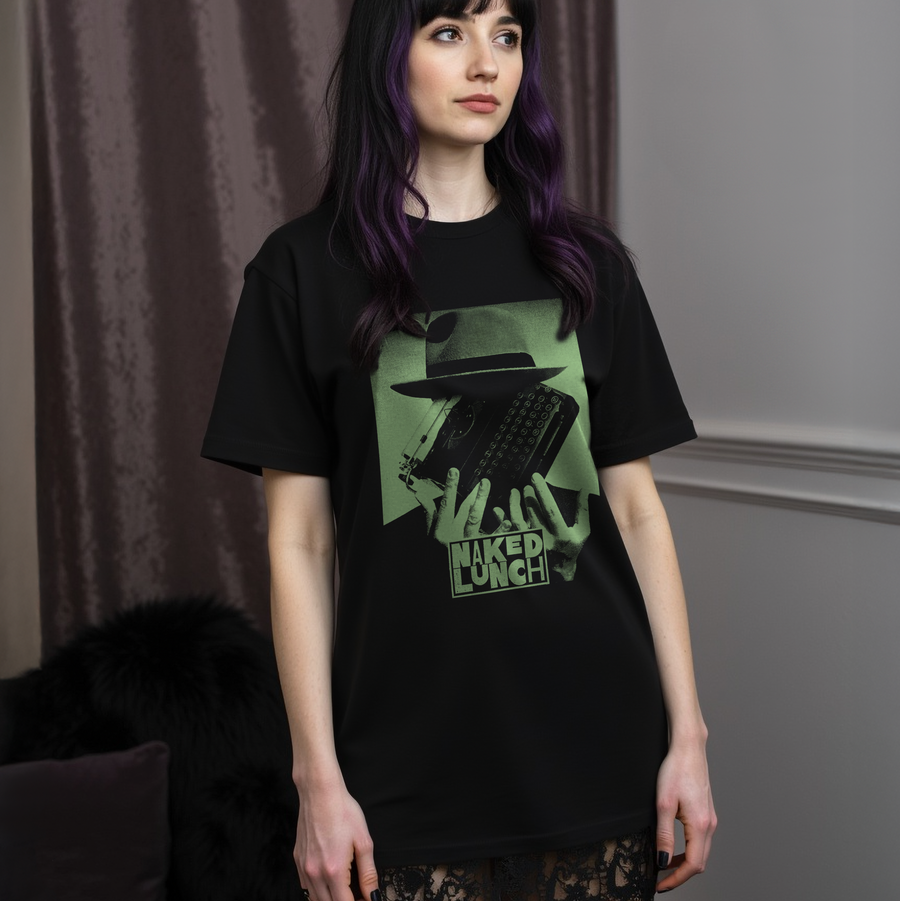 Naked Lunch, William Burroughs - Playera de manga corta