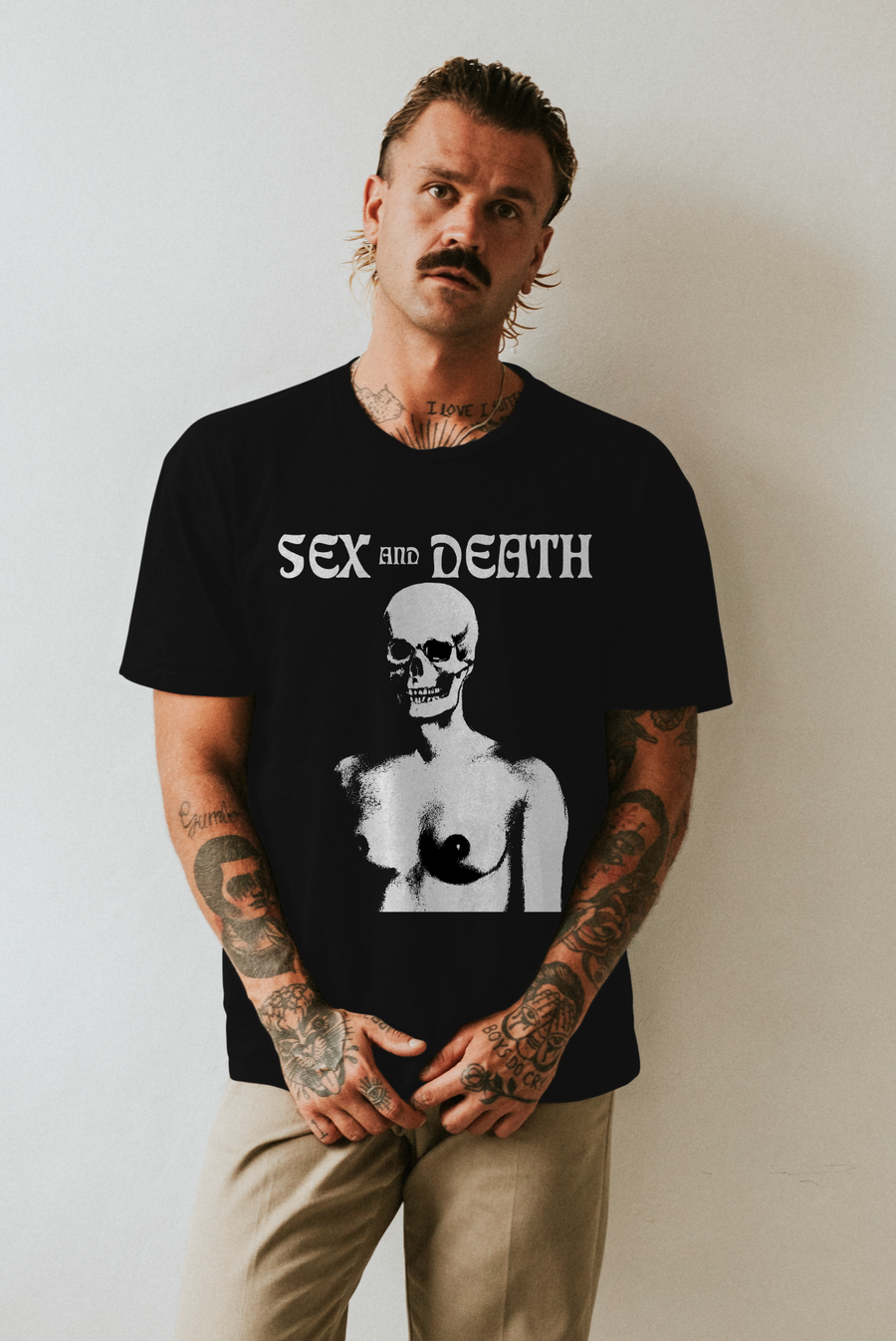 Bataille, Sex and Death - Playera de manga corta