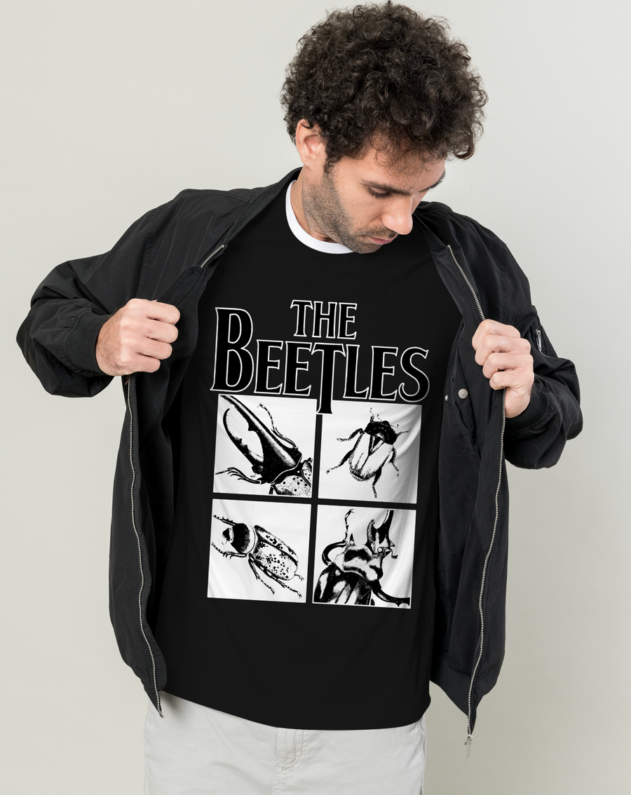 The Beetles - Playera de manga corta