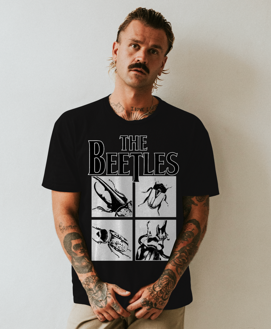 The Beetles - Playera de manga corta
