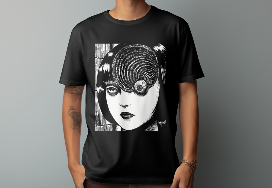 Uzumaki Espiral - Playera de manga corta