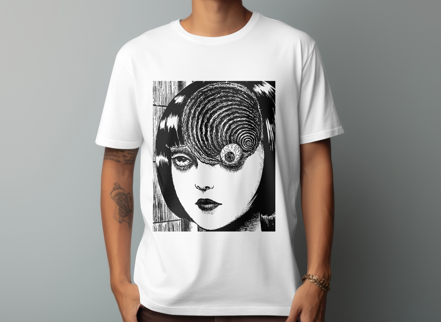 Uzumaki Espiral - Playera de manga corta