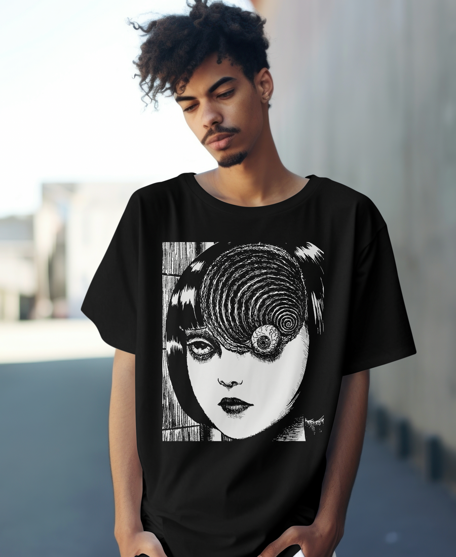Uzumaki Espiral - Playera de manga corta
