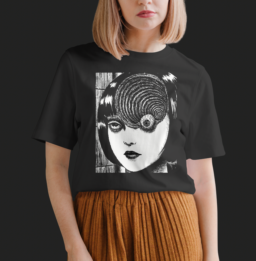 Uzumaki Espiral - Playera de manga corta