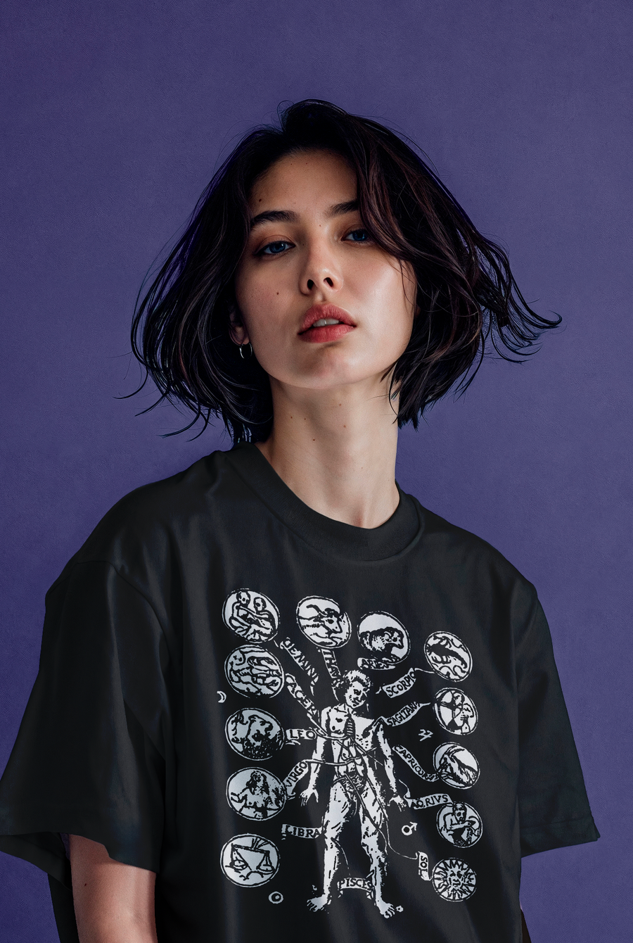Anatomía Astrológica - Playera de manga corta
