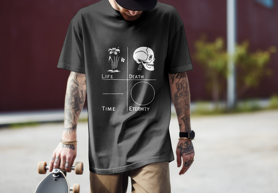 Life Death Eternity - Playera de manga corta