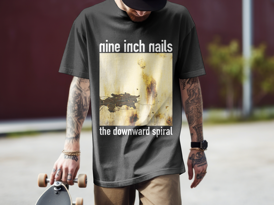 Nine Inch Nails Downward Spiral - Playera de manga corta