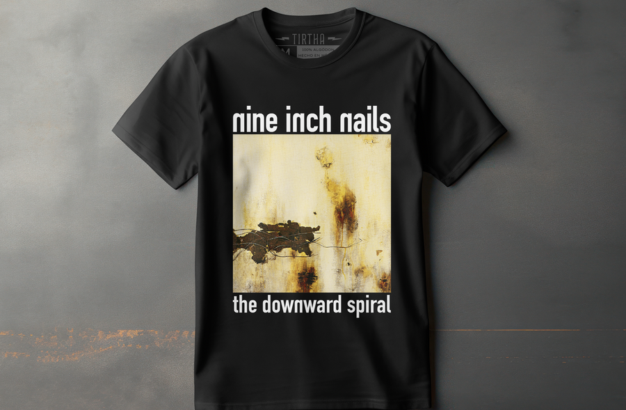 Nine Inch Nails Downward Spiral - Playera de manga corta