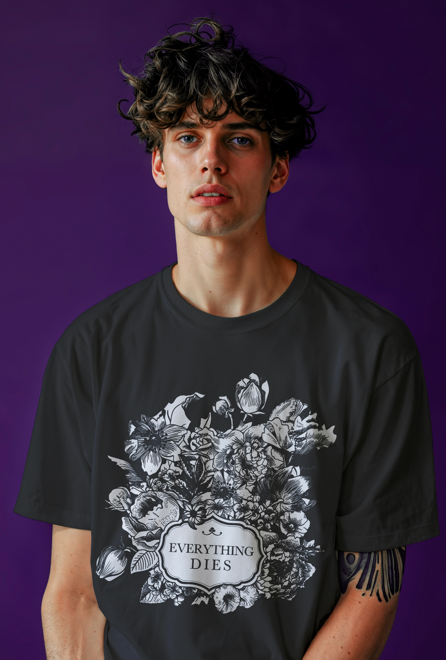 Everything Dies - Playera de manga corta