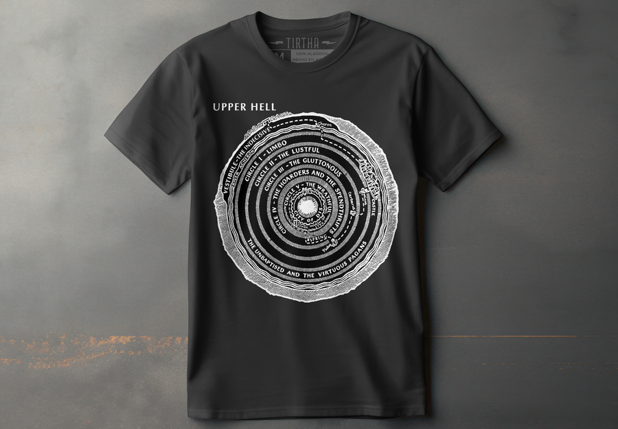 Upper Hell (Infierno de Dante Alighieri) - Playera de manga corta