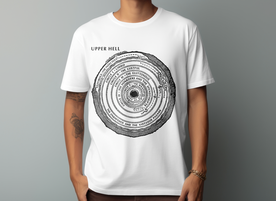 Upper Hell (Infierno de Dante Alighieri) - Playera de manga corta
