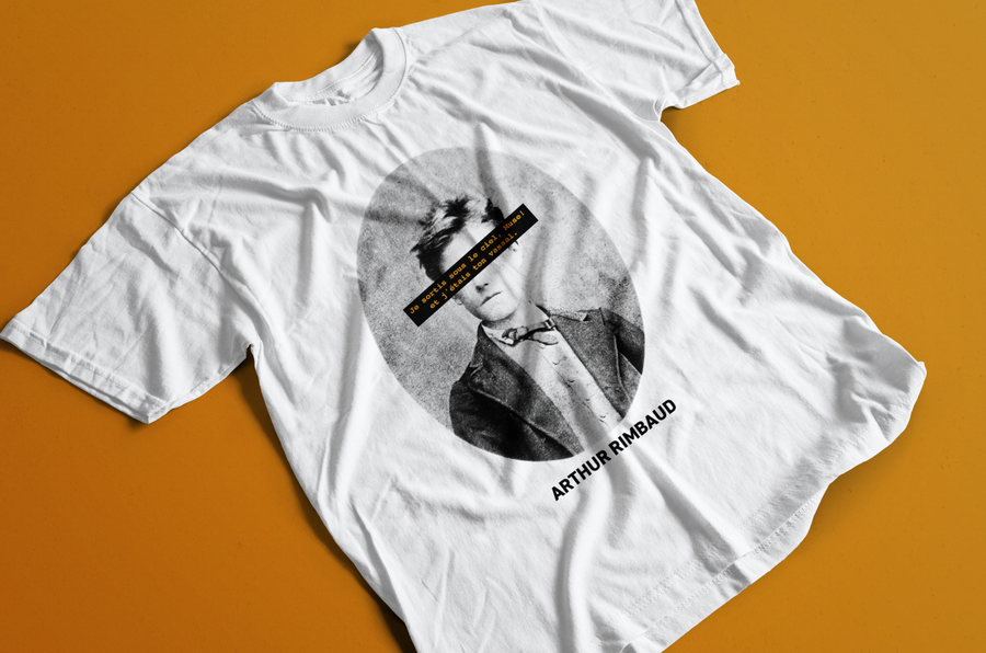Arthur Rimbaud - Playera de manga corta