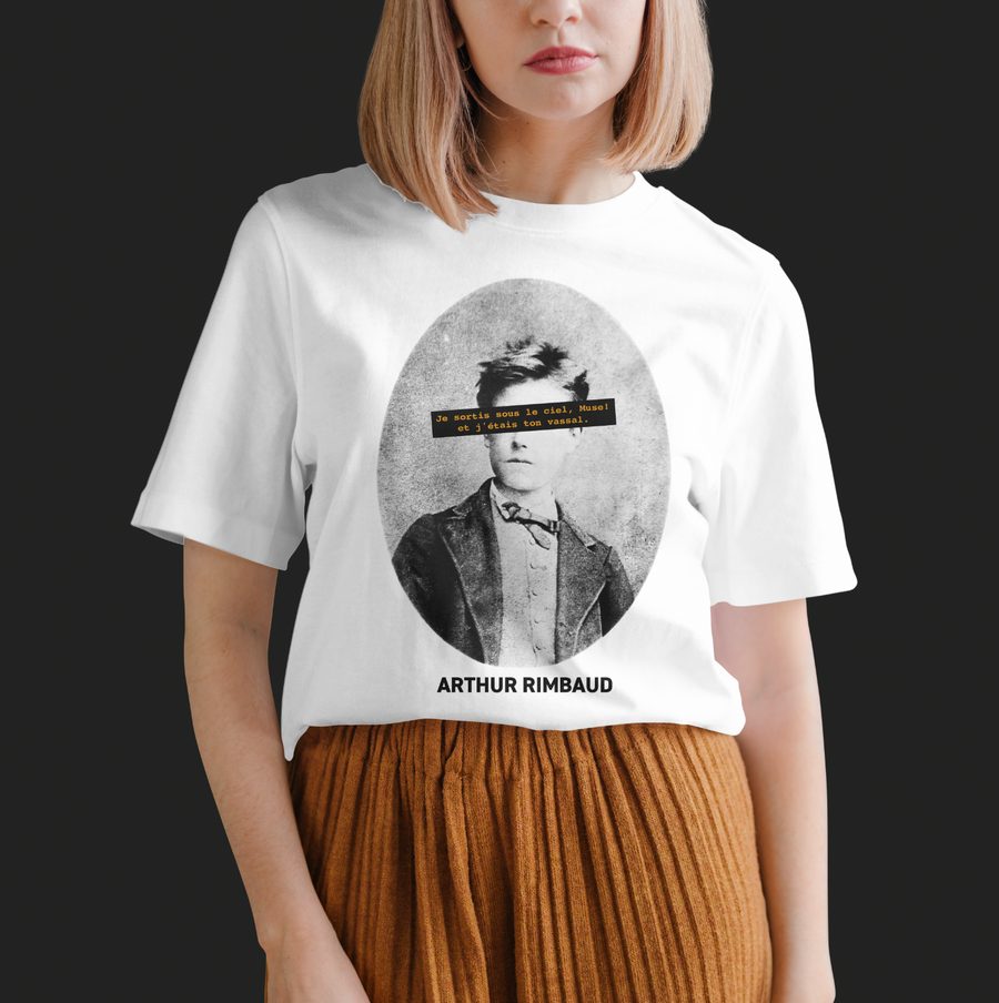 Arthur Rimbaud - Playera de manga corta