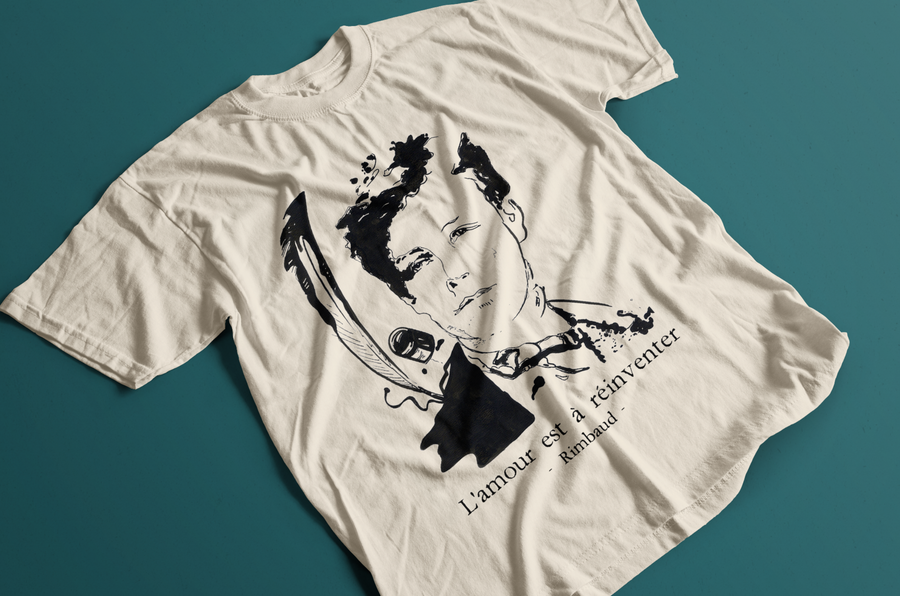 Arthur Rimbaud (Ink) - Playera de manga corta