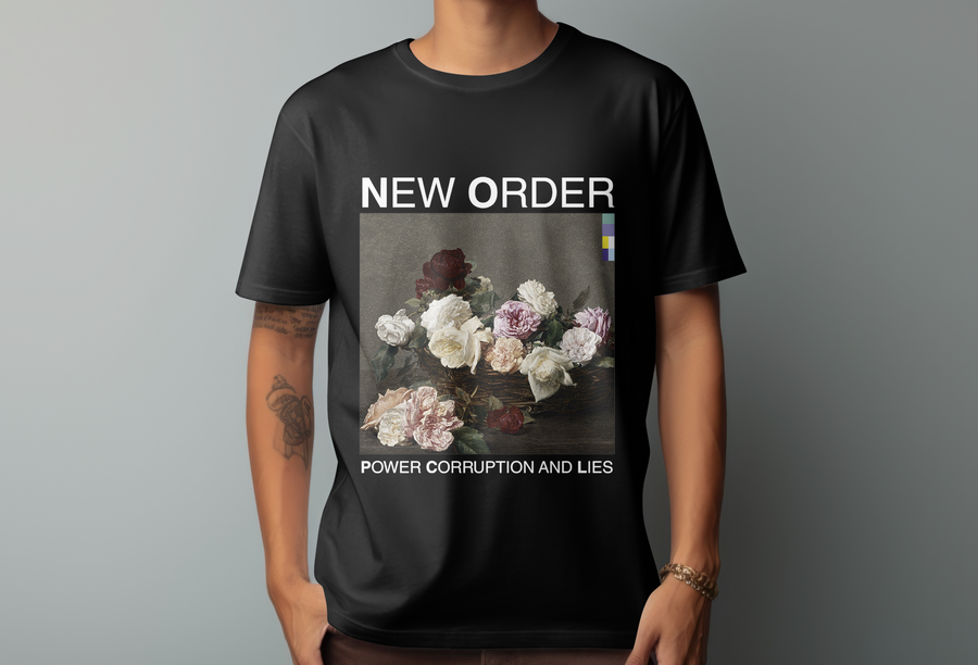 New Order, Power, Corruption & Lies - Playera de manga corta