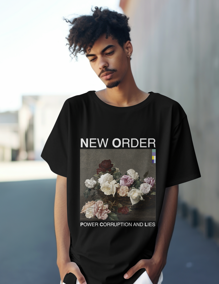 New Order, Power, Corruption & Lies - Playera de manga corta