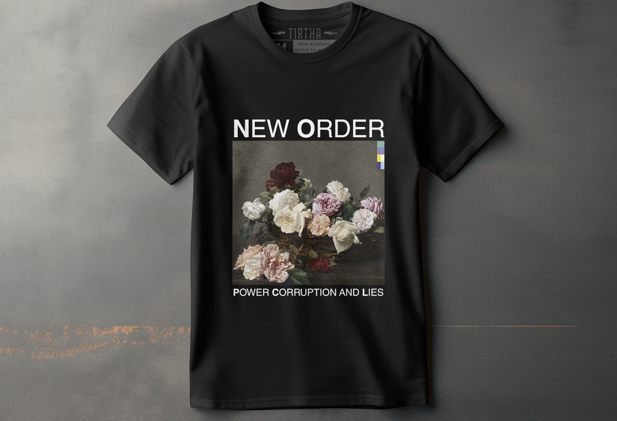 New Order, Power, Corruption & Lies - Playera de manga corta