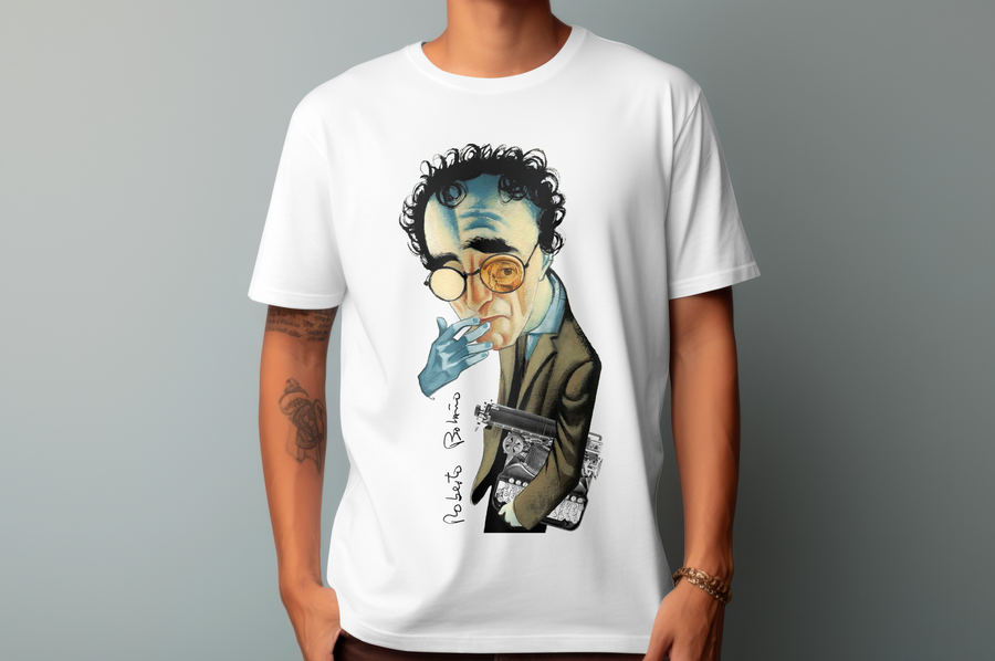 Roberto Bolaño - Playera de manga corta