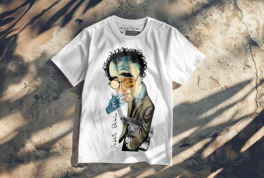 Roberto Bolaño - Playera de manga corta