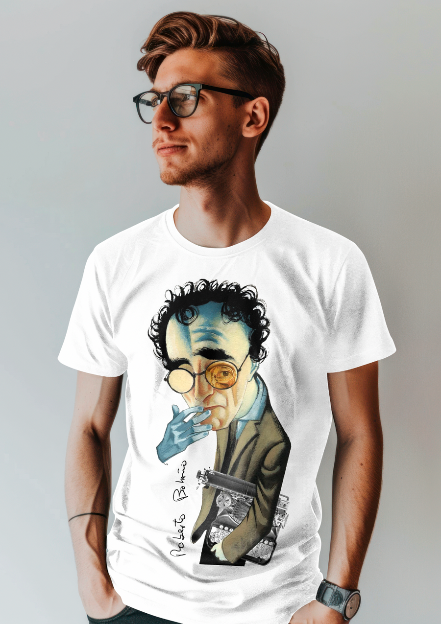 Roberto Bolaño - Playera de manga corta