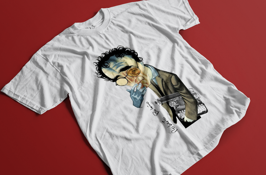 Roberto Bolaño - Playera de manga corta