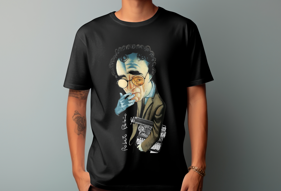 Roberto Bolaño - Playera de manga corta