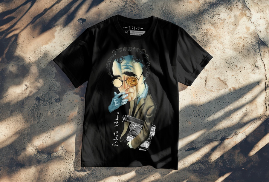 Roberto Bolaño - Playera de manga corta
