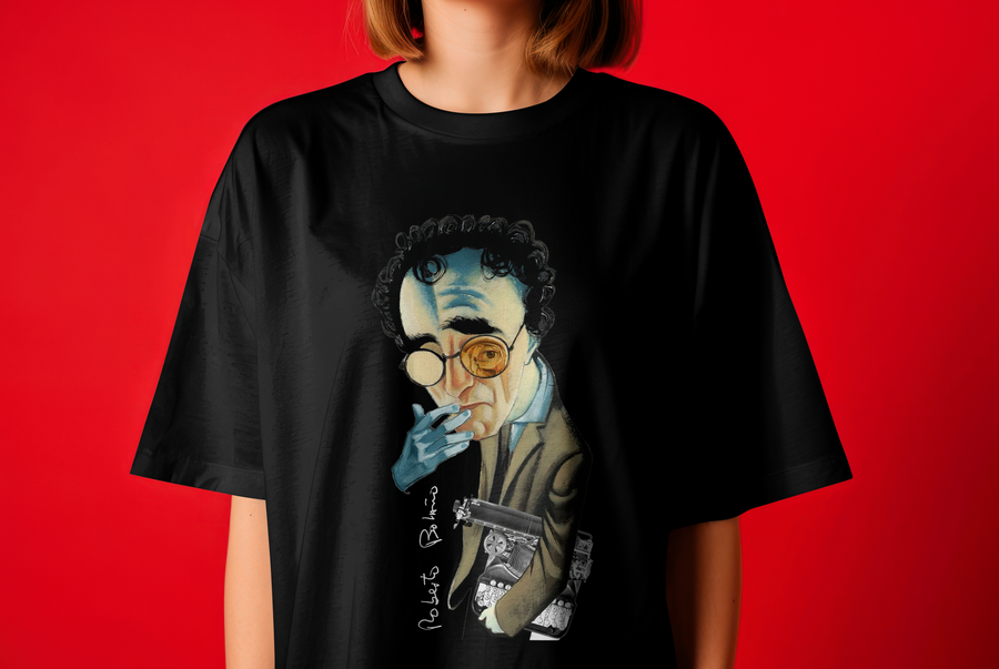 Roberto Bolaño - Playera de manga corta
