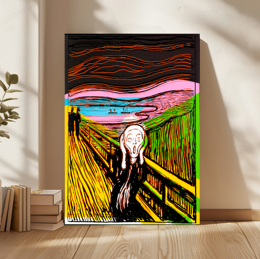 The Scream (after Munch), 1984 - Andy Warhol