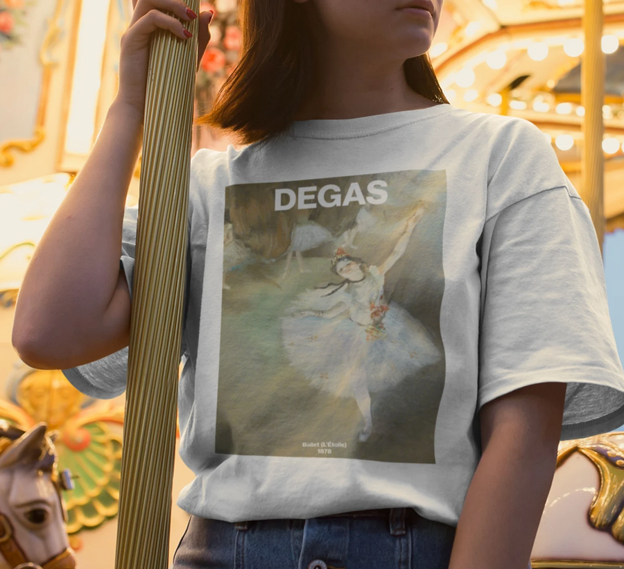 Degas, Ballet (L'Étoile) - Playera de manga corta