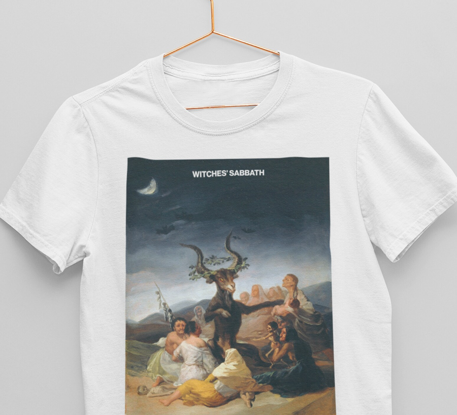 Witches' Sabbath, Francisco de Goya - Playera de manga corta