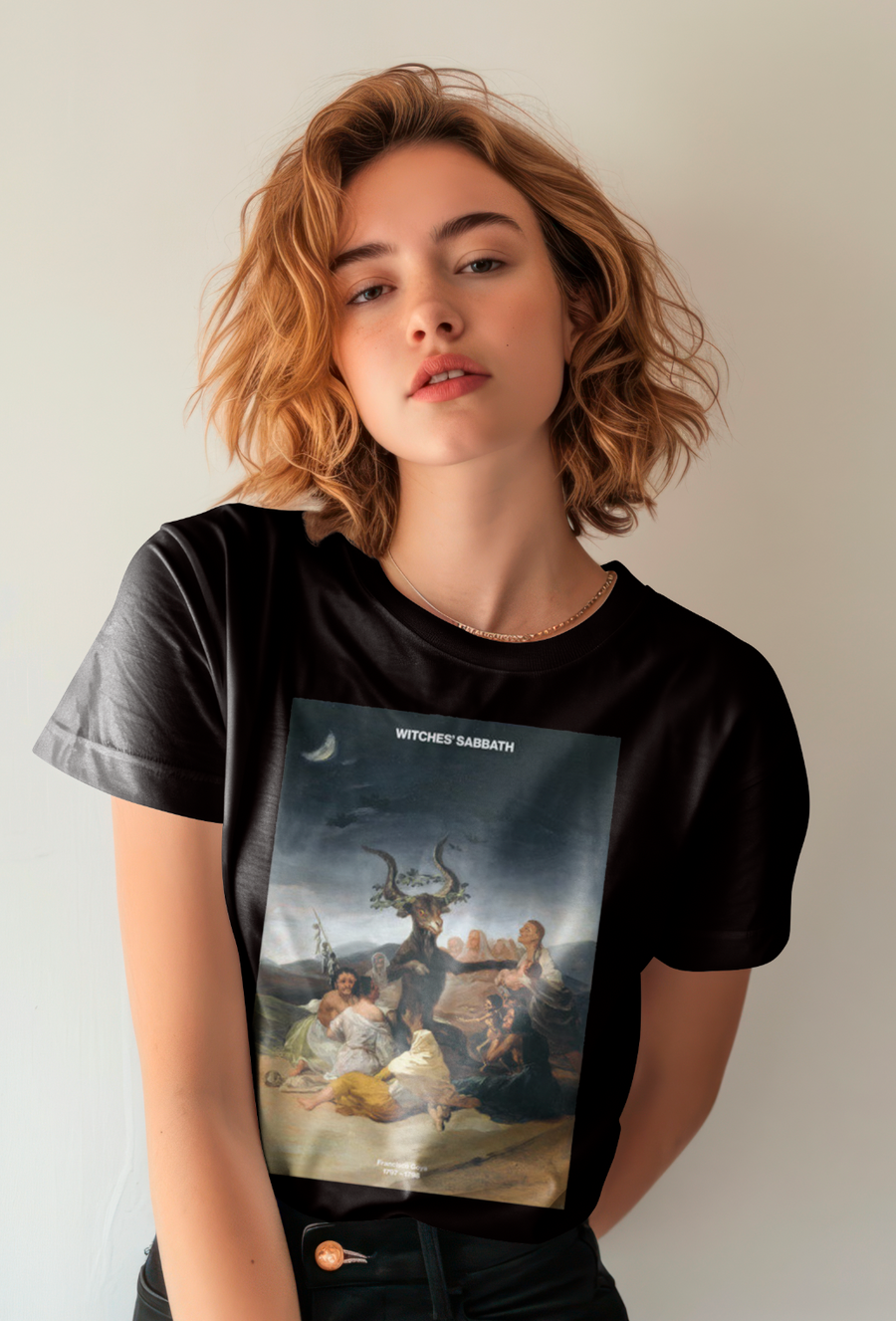 Witches' Sabbath, Francisco de Goya - Playera de manga corta