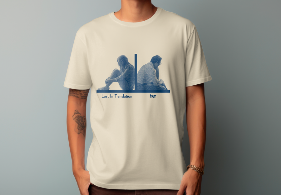 Lost in Translation / Her - Playera de manga corta