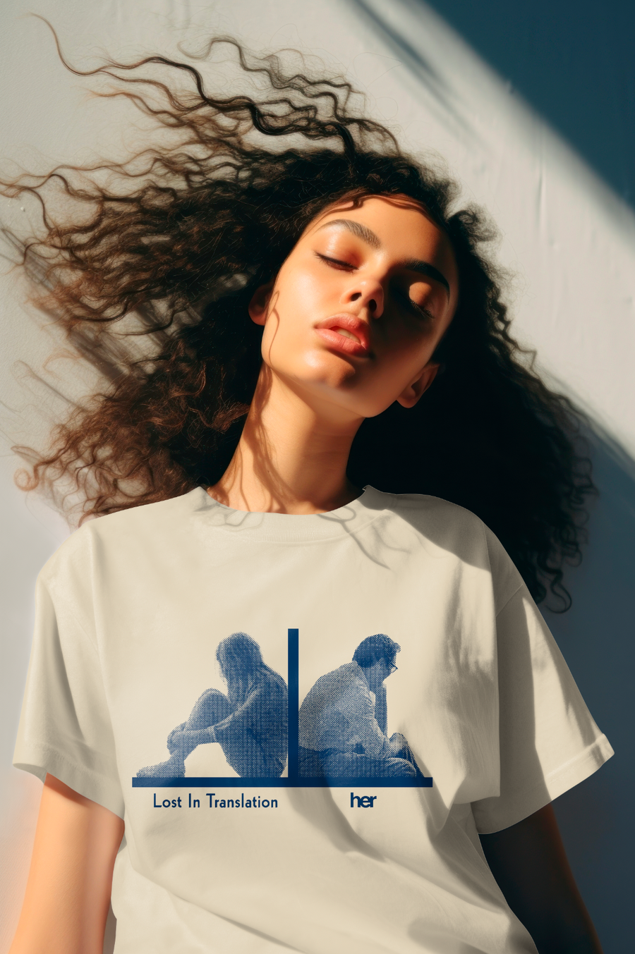 Lost in Translation / Her - Playera de manga corta