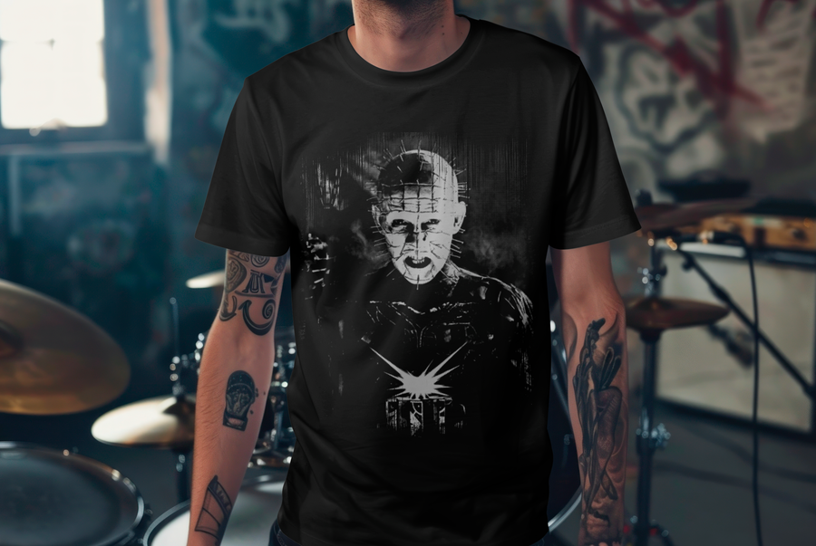 Hellraiser Pinhead - Playera de manga corta