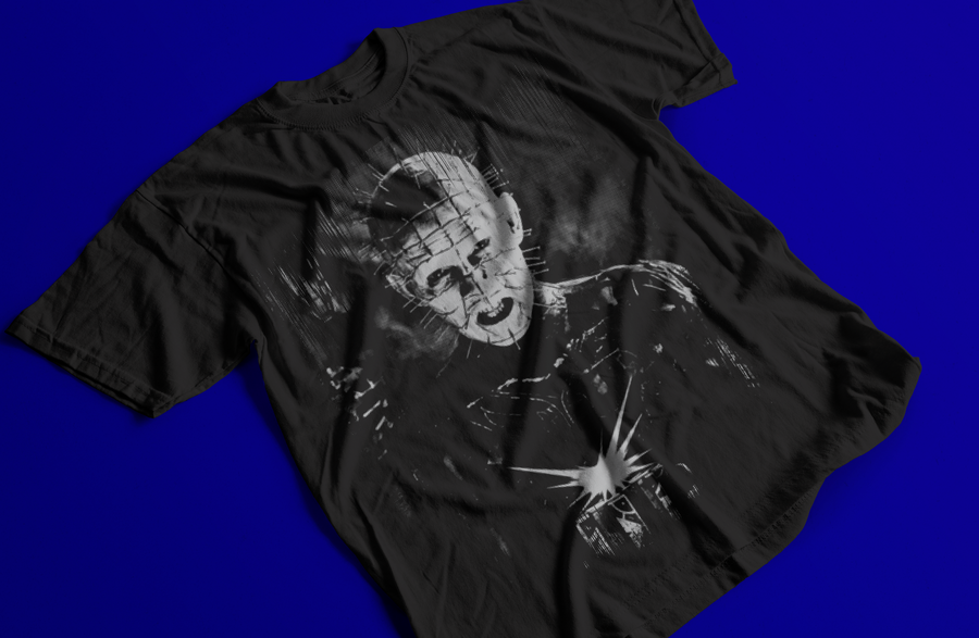 Hellraiser Pinhead - Playera de manga corta