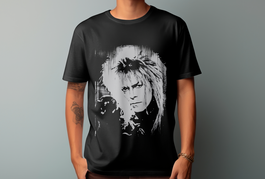 Laberinto David Bowie - Playera de manga corta