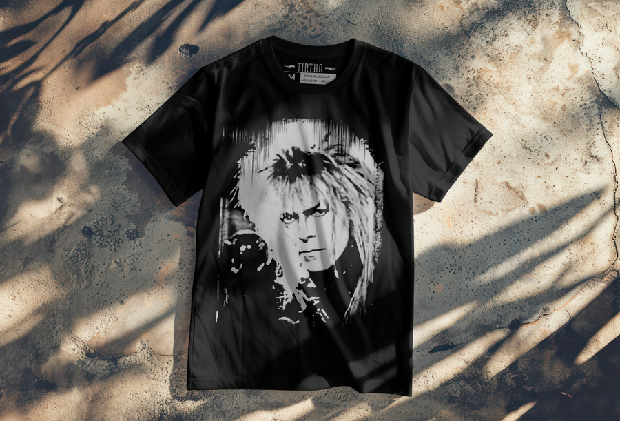 Laberinto David Bowie - Playera de manga corta