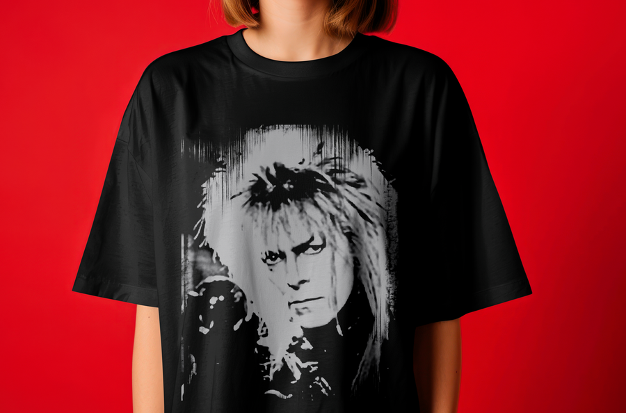 Laberinto David Bowie - Playera de manga corta