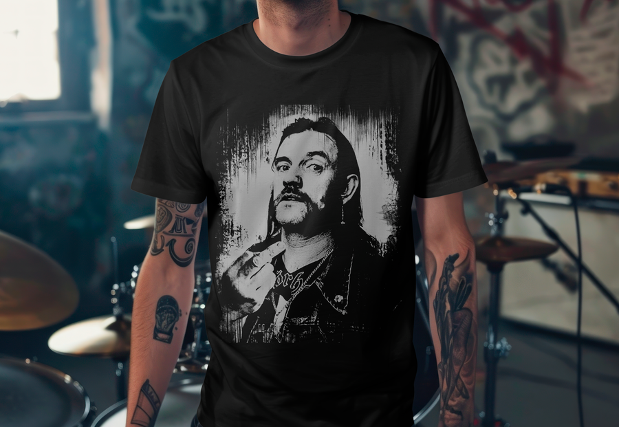 Motörhead, Lemmy - Playera de manga corta