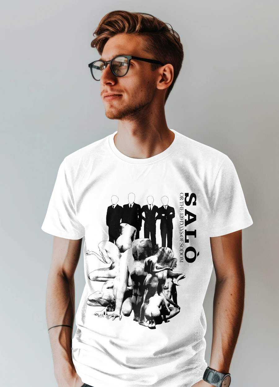 Saló, o los 120 días de Sodoma, Pasolini- Playera de manga corta