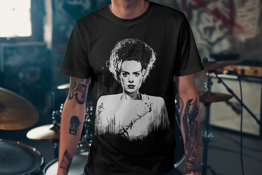 La Novia de Frankenstein - Playera de manga corta