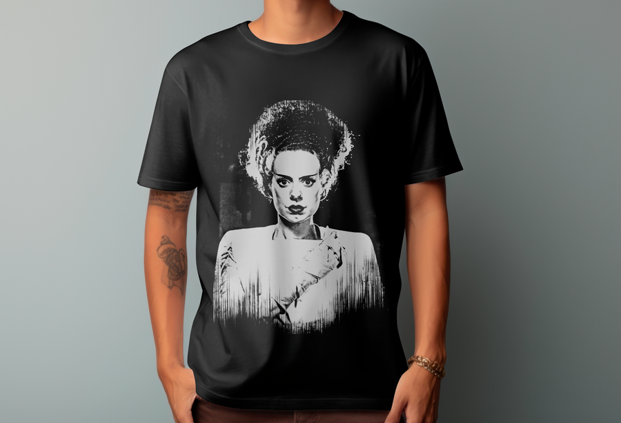La Novia de Frankenstein - Playera de manga corta
