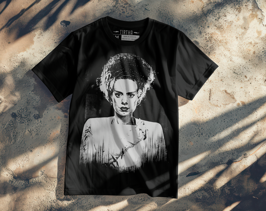 La Novia de Frankenstein - Playera de manga corta