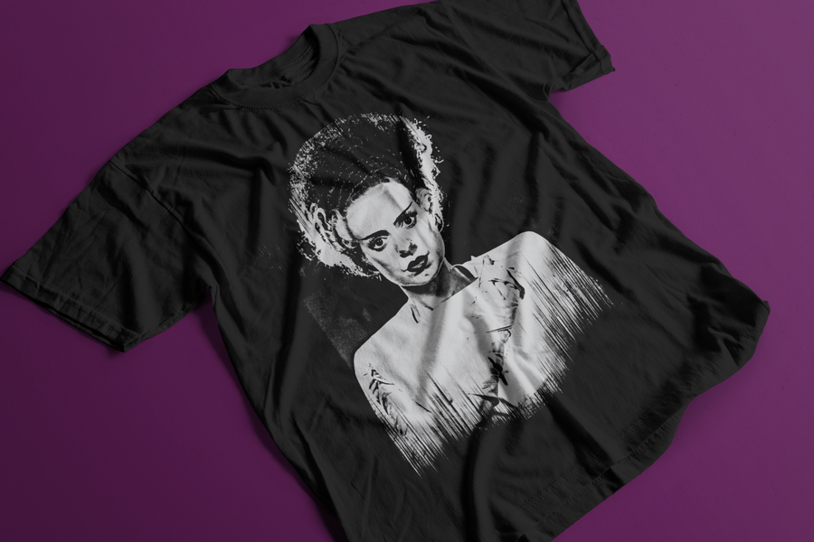 La Novia de Frankenstein - Playera de manga corta