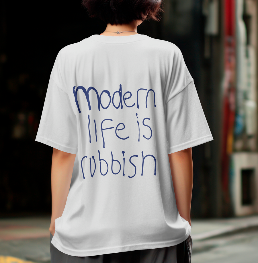 Blur Modern Life Is Rubbish - Playera de manga corta